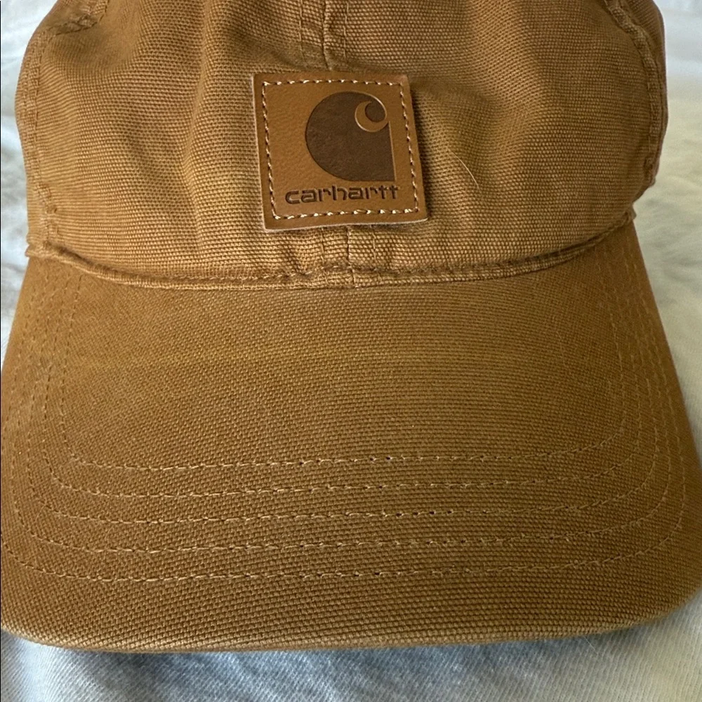 Carhartt Men’s Cotton Canvas Odessa Hat Cap in Carhartt Brown.  Unisex